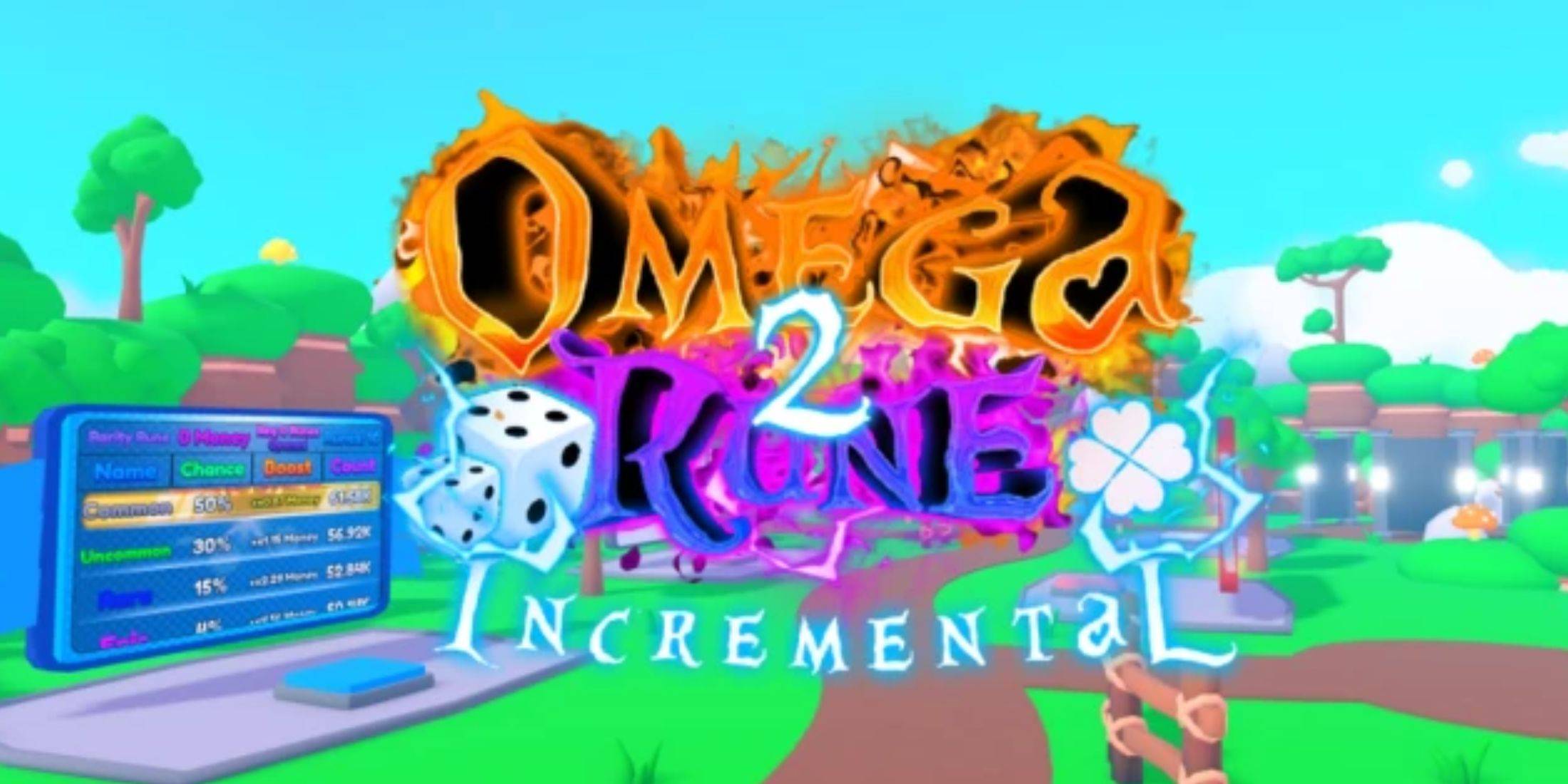 Roblox: Códigos 2 Incrementais Omega Rune (janeiro de 2025)