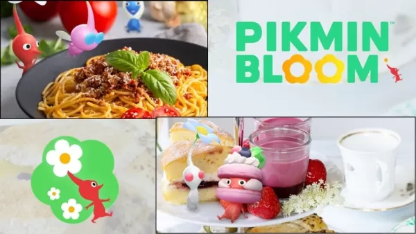 Pikmin Bloom revela massas e decoração de chá