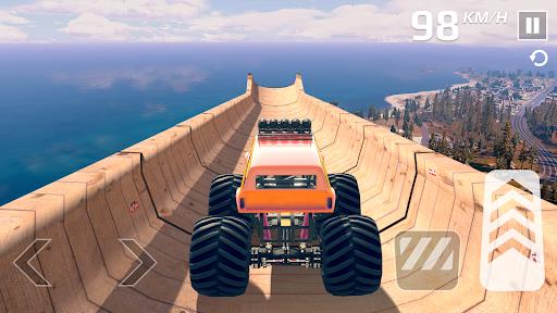 Monster Truck Mega Ramp Stunt Capture d'écran 1