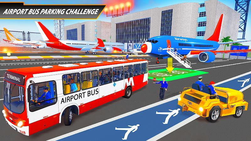 City School Bus Driving Sim 3D Скриншот 1