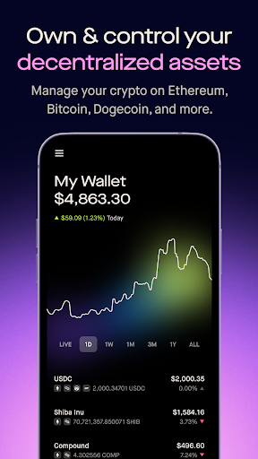 Robinhood Wallet Captura de pantalla 1