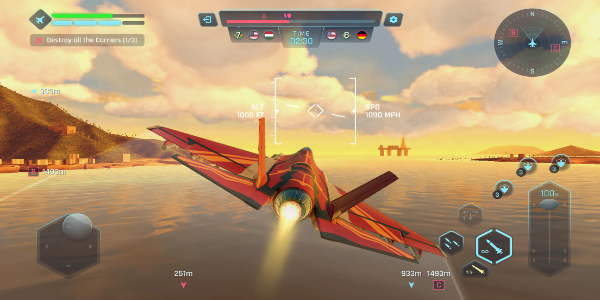 Sky Warriors: Airplane Games应用截图第2张