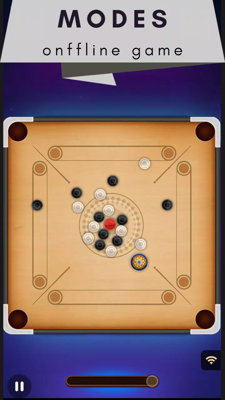 Carrom Board Offline स्क्रीनशॉट 1