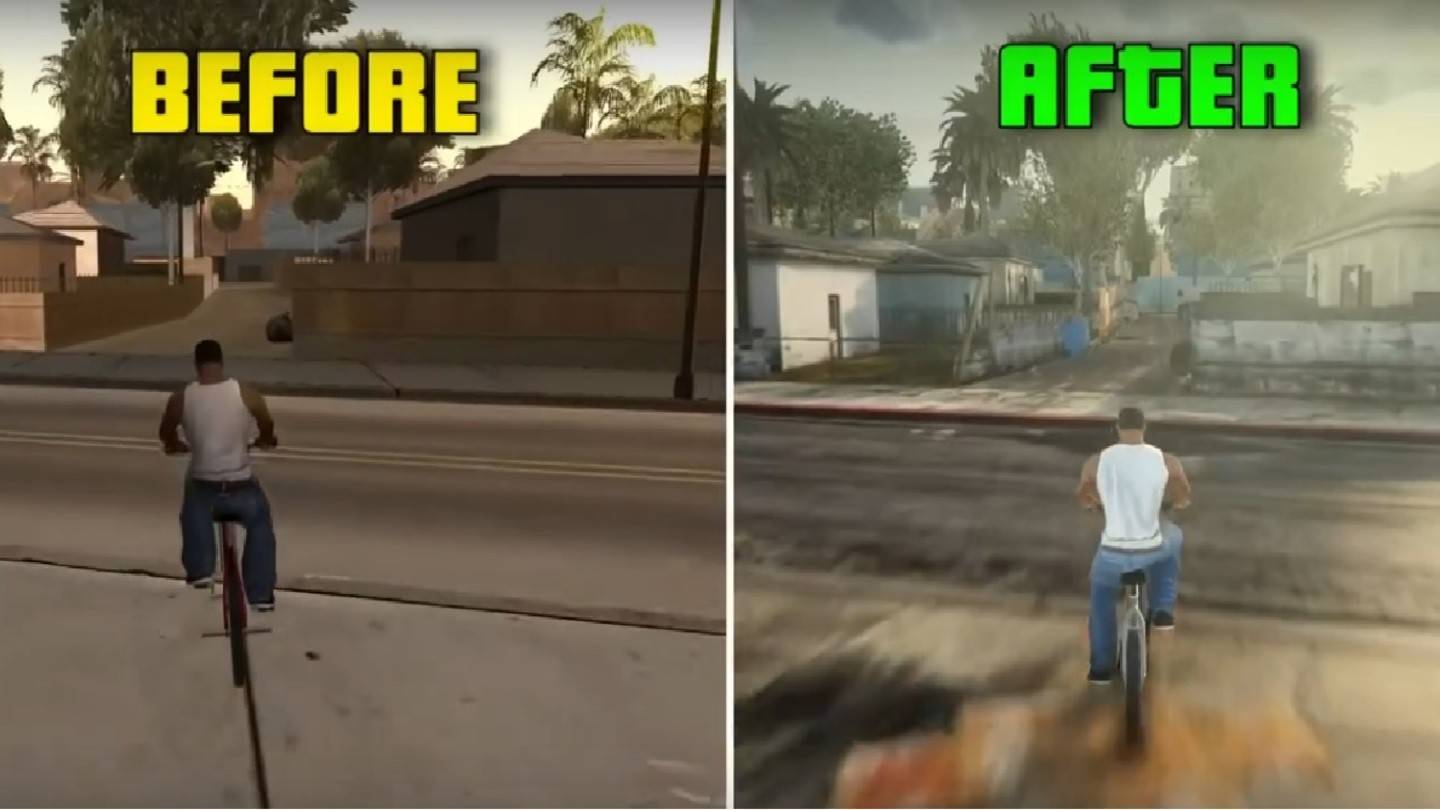 GTA San Andreas Remastered: 51 modificaciones mejoran la jugabilidad clásica