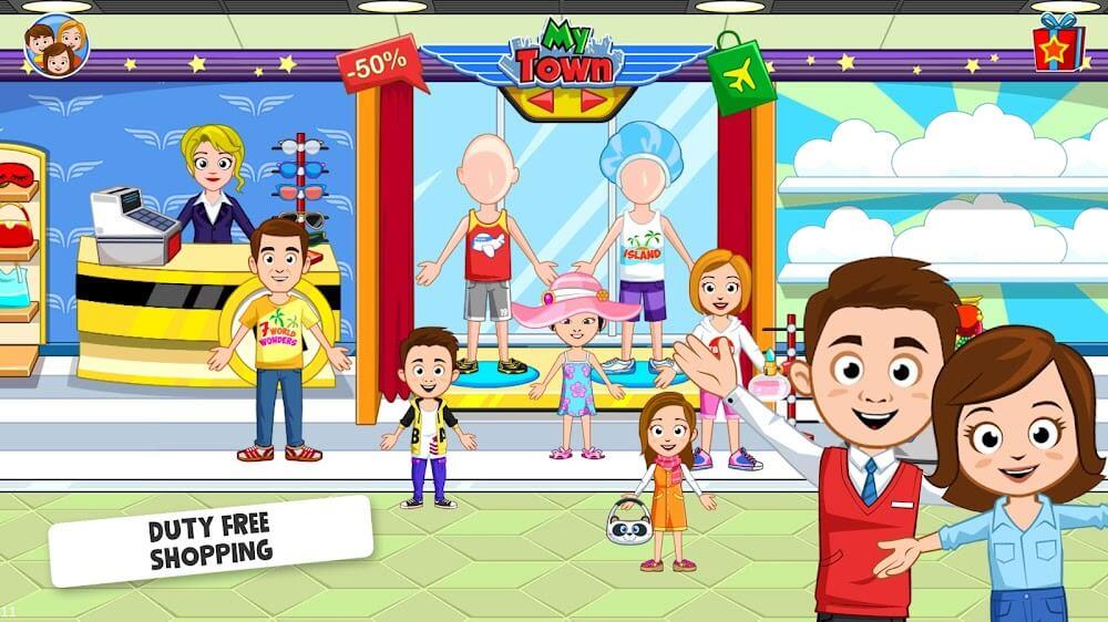 My Town Airport games for kids स्क्रीनशॉट 3