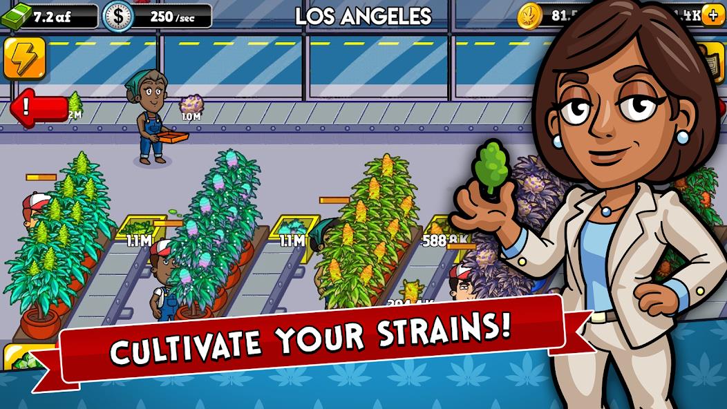 Weed Inc: Idle Tycoon Mod Screenshot 0