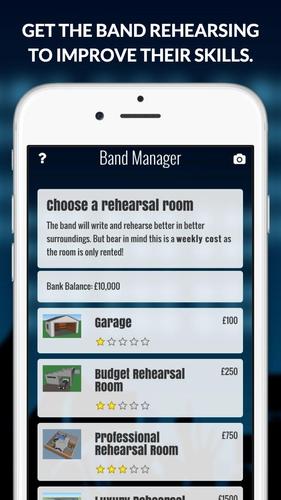 Superstar Band Manager Captura de pantalla 1