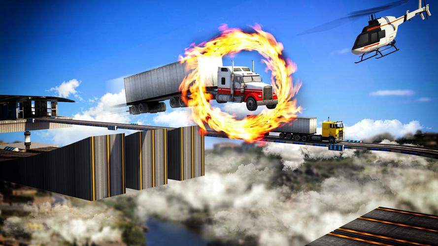 Impossible 18 Wheeler Truck Dr Capture d'écran 2
