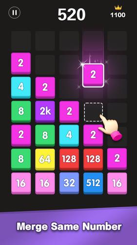 Merge Block - number games Скриншот 3