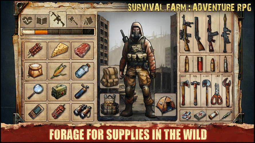 Survival Farm: Adventure RPG Скриншот 3