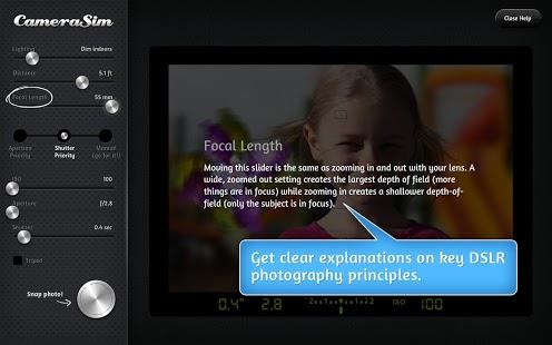 CameraSim Captura de tela 1