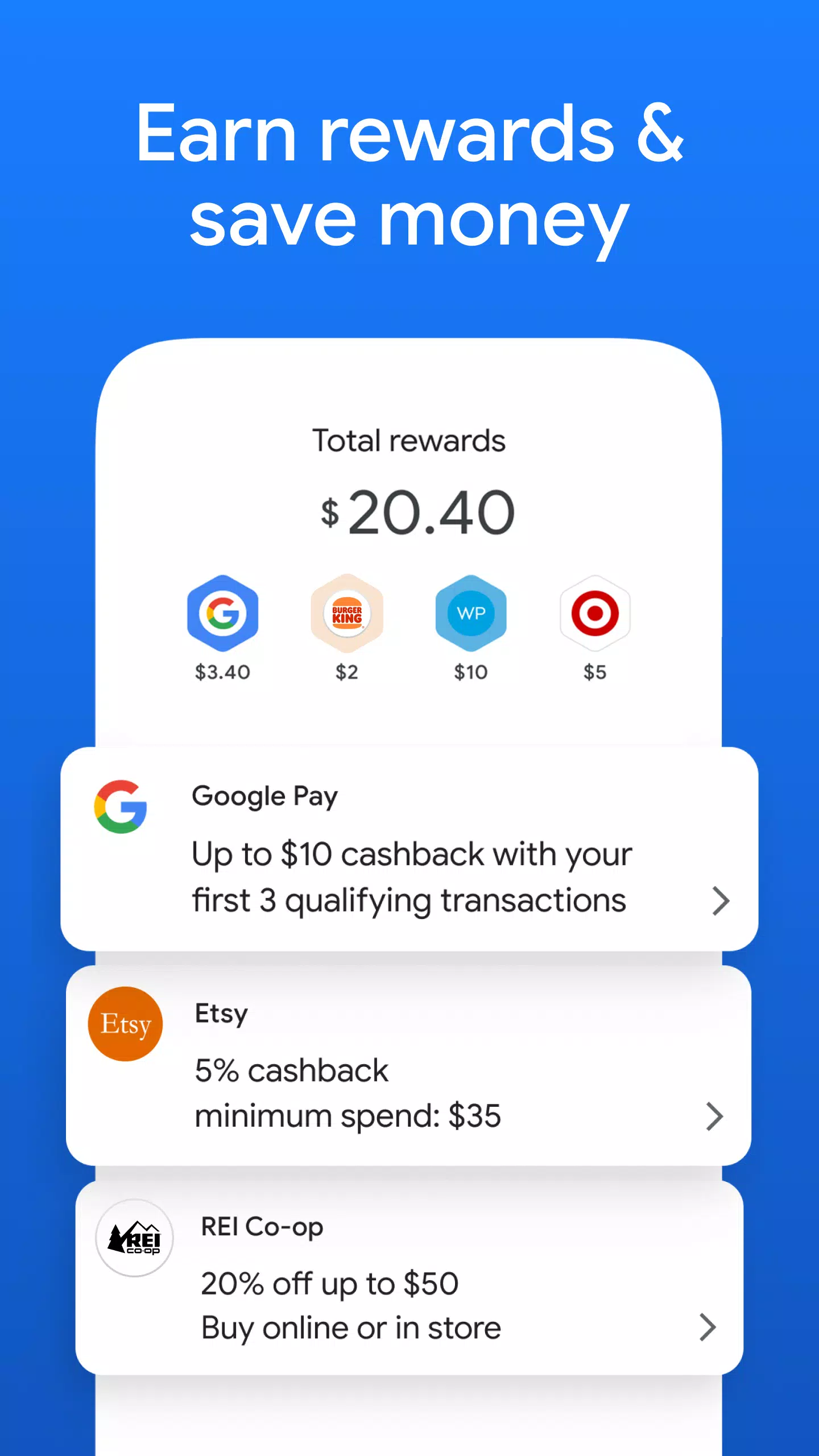 Google Pay: Save and Pay Captura de pantalla 1