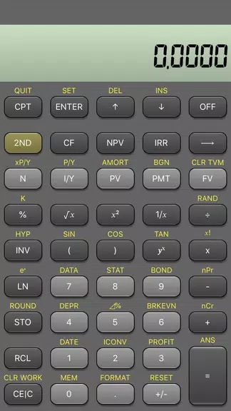 BA Financial Calculator Скриншот 1