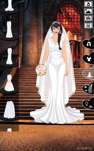 Sweet Vampire Wedding dress up Captura de pantalla 1