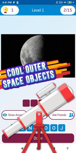 space quiz games 스크린샷 3