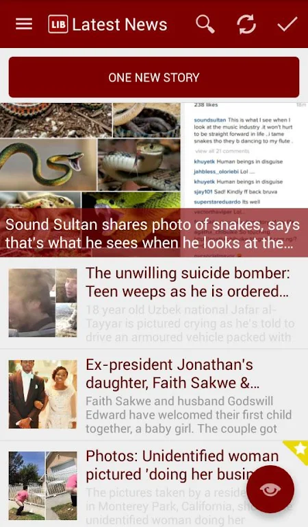 Linda Ikeji Blog Capture d'écran 0