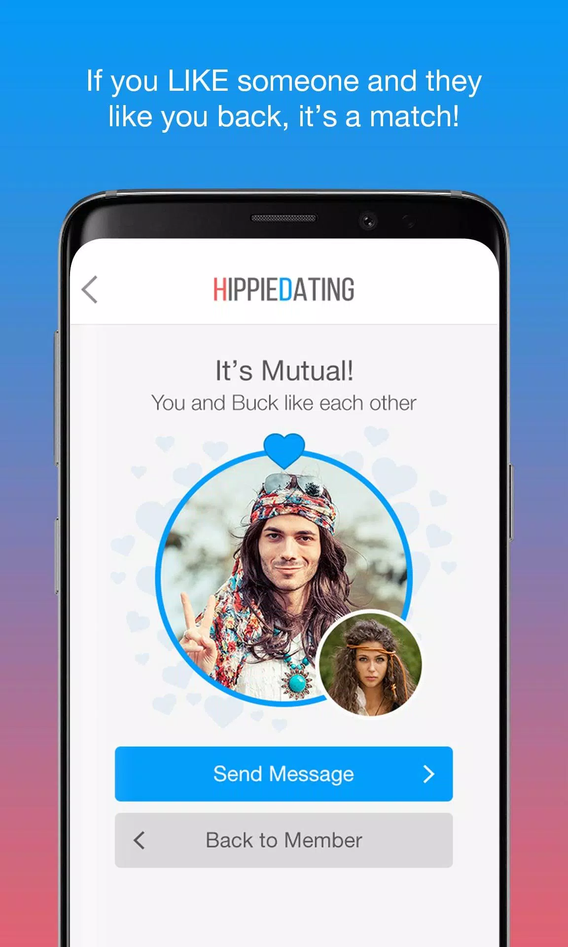 Hippie Dating Capture d'écran 2