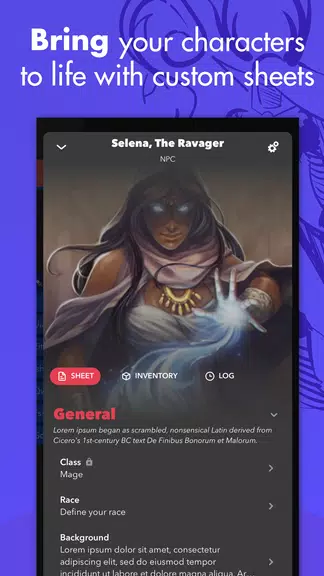 mRPG - Chat app to play RPGs スクリーンショット 2