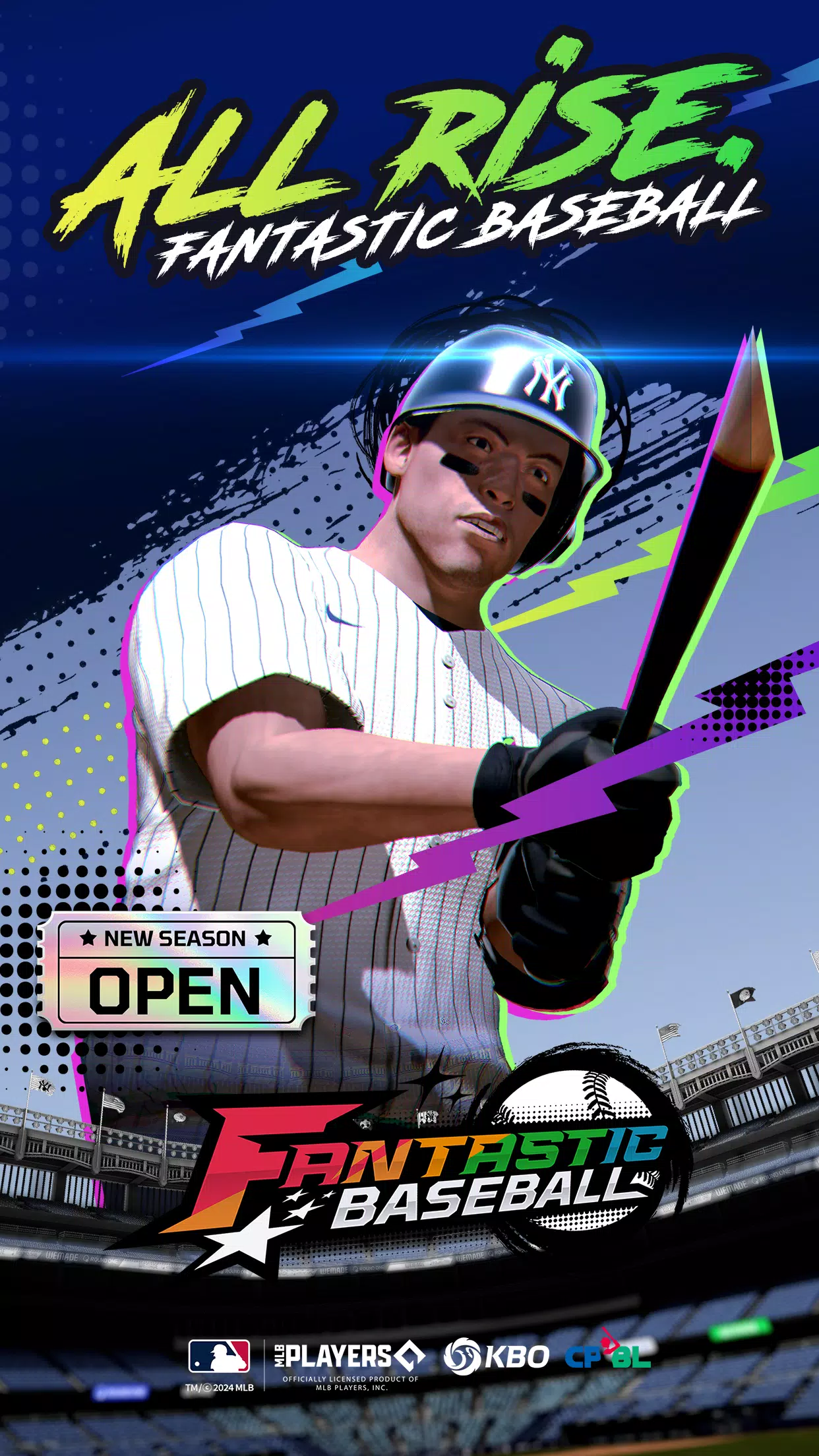 MLB Fantastic Baseball Captura de tela 0