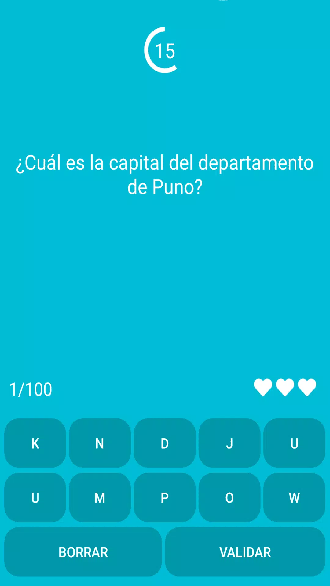 Test: ¿Cuánto sabes de Perú? 스크린샷 2