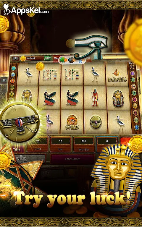 Lost Kingdom Treasure Slots– Las Vegas Casino Game स्क्रीनशॉट 1