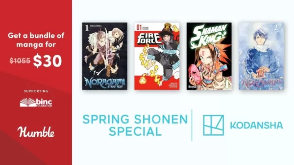 Humble Bundle presenta Spring Shonen Manga Deal: 96 volúmenes por $ 30