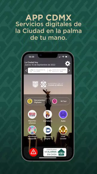 App CDMX 스크린샷 0