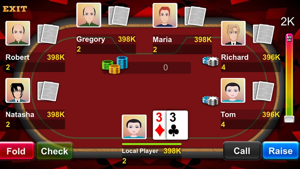 Texas Hold’em + Slot Machines 2 in 1 Capture d'écran 3
