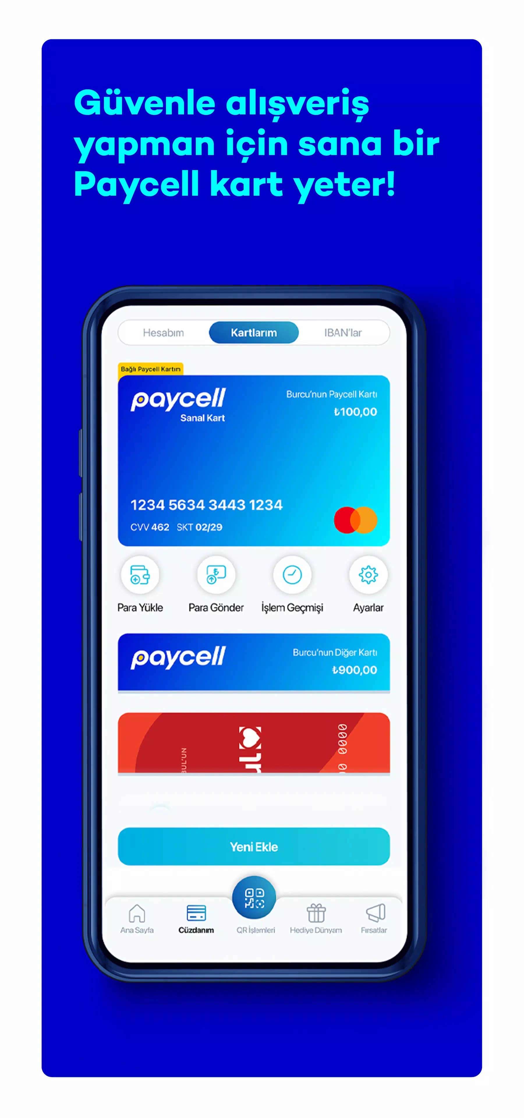Paycell – Cüzdan, Ödeme, Kart स्क्रीनशॉट 3