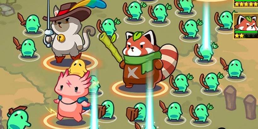 「ミニオンランブルの猫とカピバラを召喚：Androidの事前登録がcom2usによって開かれました」
