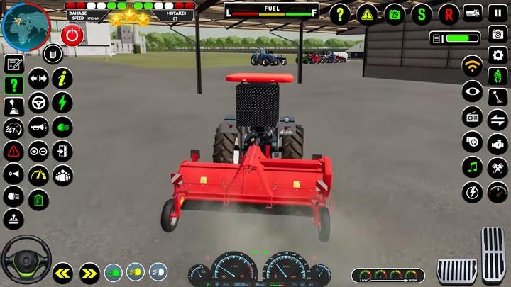 Tractor Farming Tractor Games Скриншот 2