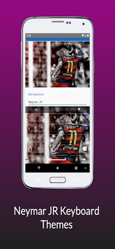 Neymar Wallpapers HD, Keyboard Captura de pantalla 1