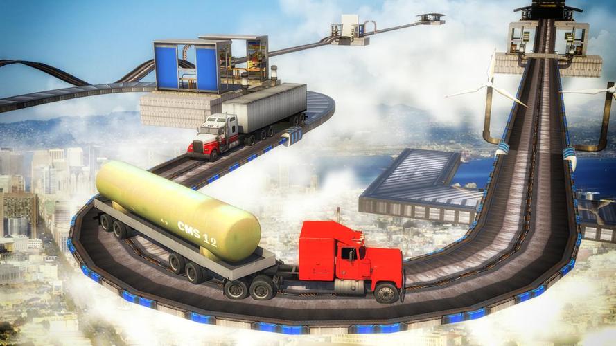 Impossible 18 Wheeler Truck Dr Capture d'écran 0