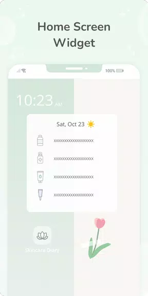 Skincare Diary - 皮肤管理，记录护肤日常应用截图第2张