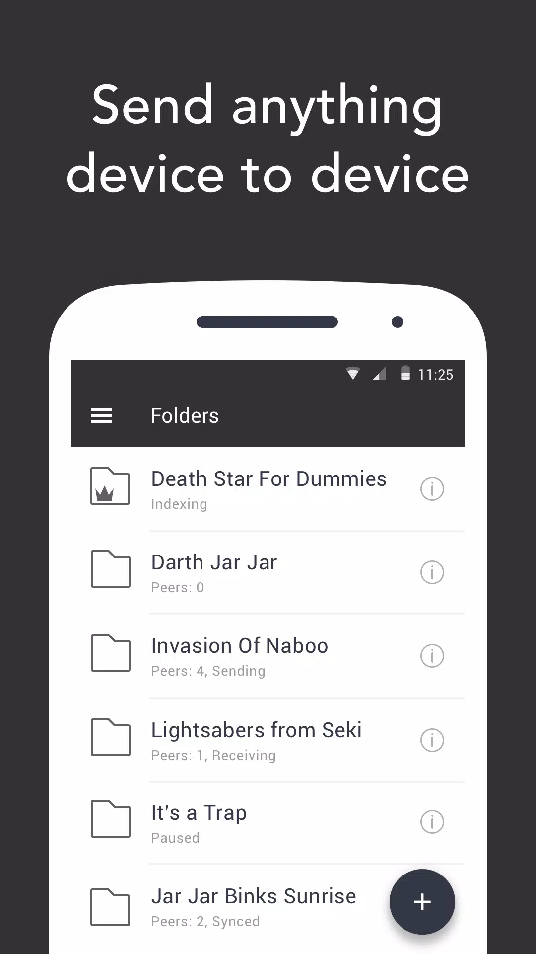 Resilio Sync Скриншот 0