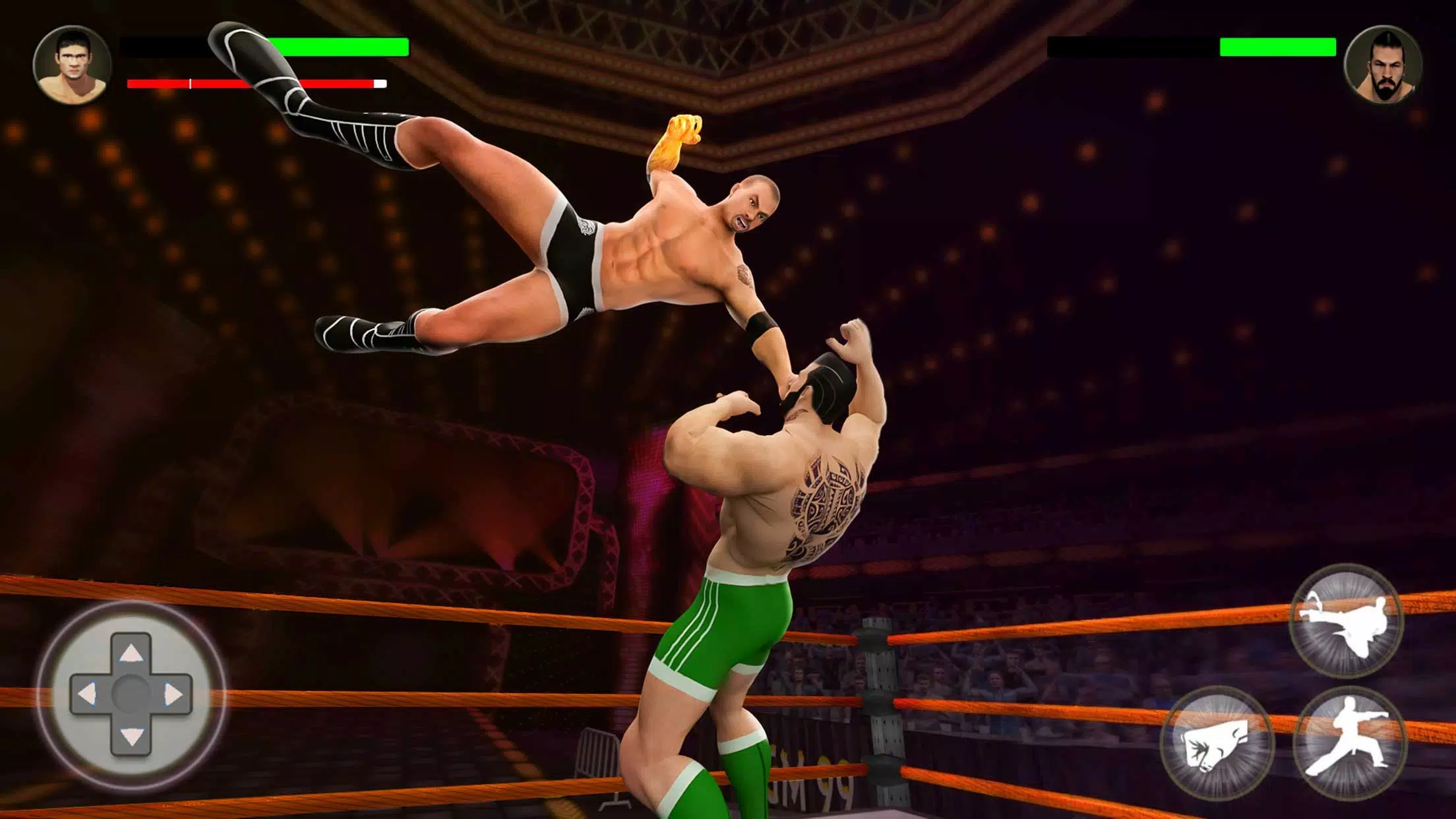 PRO Wrestling Fighting Game Captura de tela 0