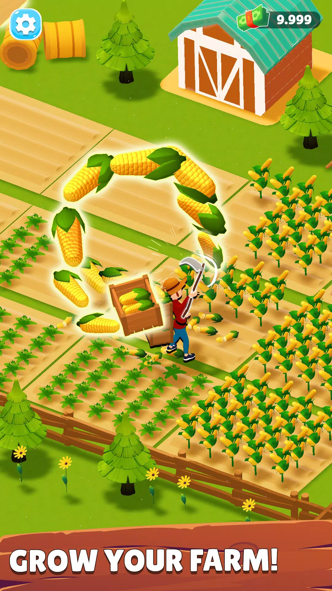 Crop to Craft - Idle Farm Game 스크린샷 0