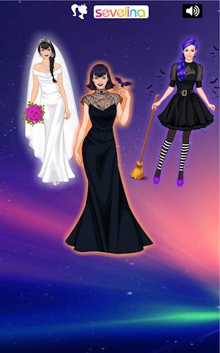 Sweet Vampire Wedding dress up Capture d'écran 0