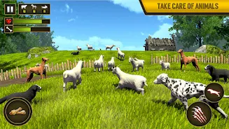 Wild Dog Pet Simulator Games 스크린샷 2