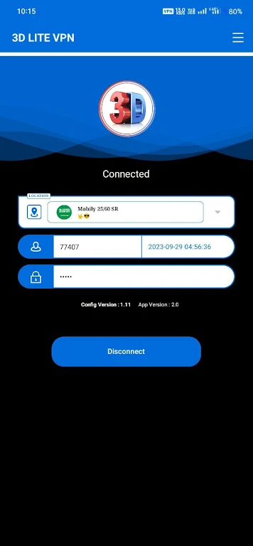 3D LITE VPN应用截图第2张