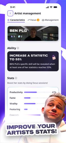 Rap Label Manager Game应用截图第2张