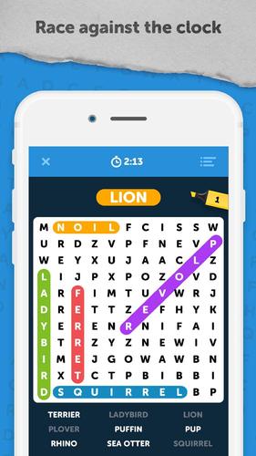 Infinite Word Search Puzzles Screenshot 0
