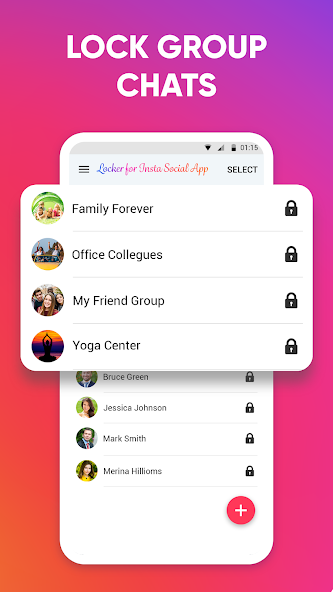 Locker for Insta Social App Mod Capture d'écran 1