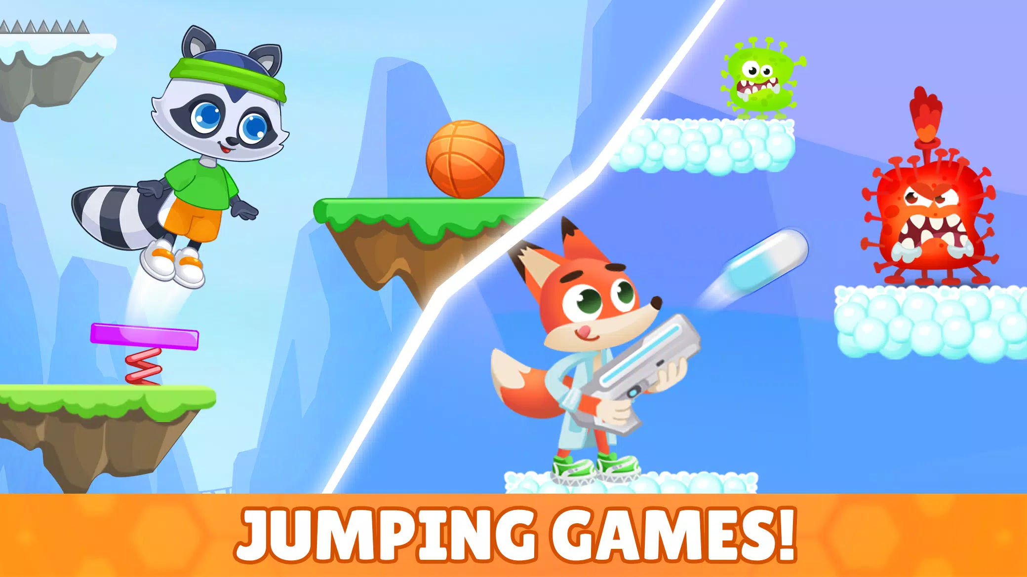Just jump and run! Kids game!应用截图第2张