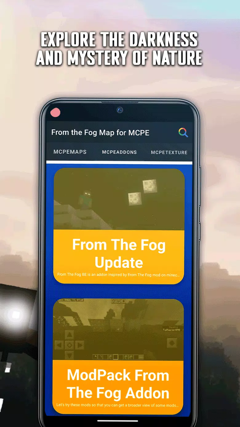 From the Fog Map for MCPE 스크린샷 2