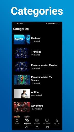 GoMovies: Watch Movies & Shows Captura de pantalla 1