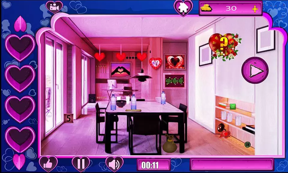 100 Doors Escape - Girl Room Captura de tela 3