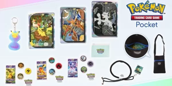 Pokémon TCG Pocket Merch는 이제 일본에서 제공됩니다