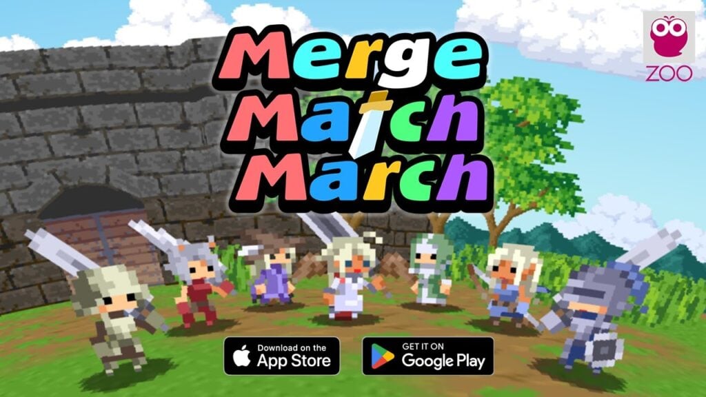 預注冊《Merge Match March》，一款帶有三消謎題的動作角色扮演遊戲