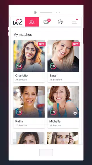 be2 – Matchmaking for singles应用截图第1张